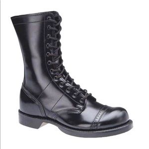BLACK COMBAT BOOTS